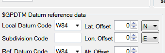 7. $GPDTM Datum reference data