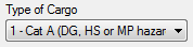 9. Type of Cargo
