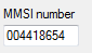 1. MMSI number